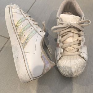 Toddler Girl Adidas Leather Sneaker